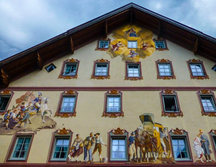 Frescoed Bavarian Charm in Mittenwald and Oberammergau