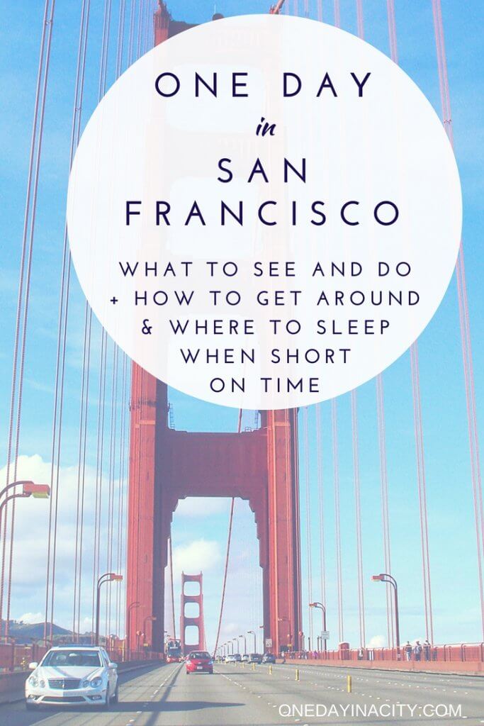 Ready to maximize your time in San Francisco, California? This detailed travel guide will share with you the top things to do that you can't miss if you have just one day in San Francisco. It will also give you tips on what to do with more time and where to eat and sleep.