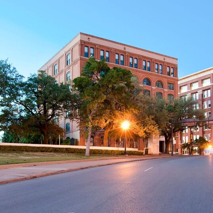 During a trip to Dallas, visit the Sixth Floor Museum to learn more about the JFK assassination.