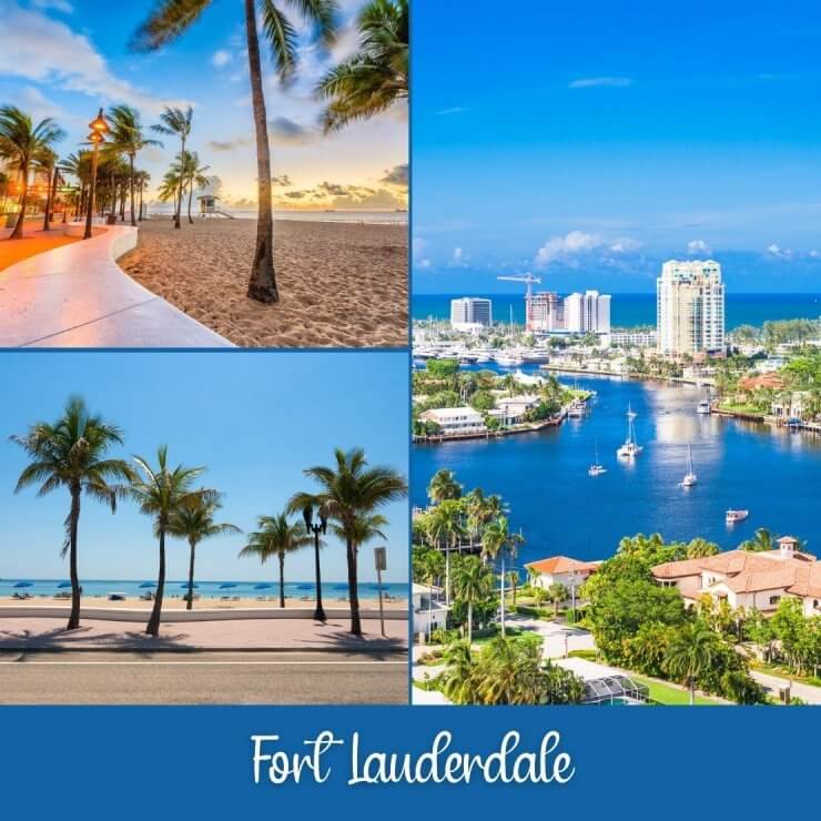Fort Lauderdale is one of the best day trips in southeast Florida.